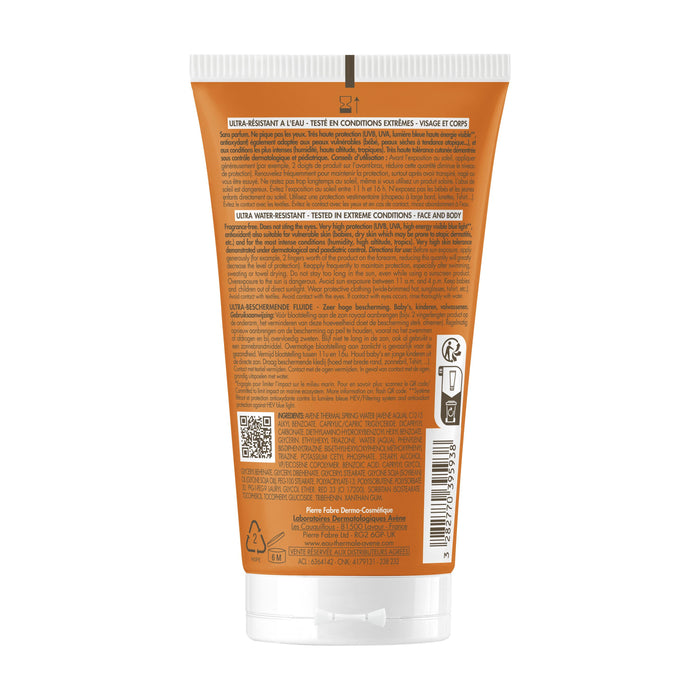 Avène Intense Protect SPF50+ 150ml — formula and texture