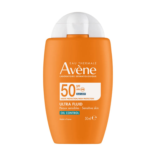 Avène Ultra Fluid Oil Control SPF50 50ml — mattifying sunscreen for oily skin