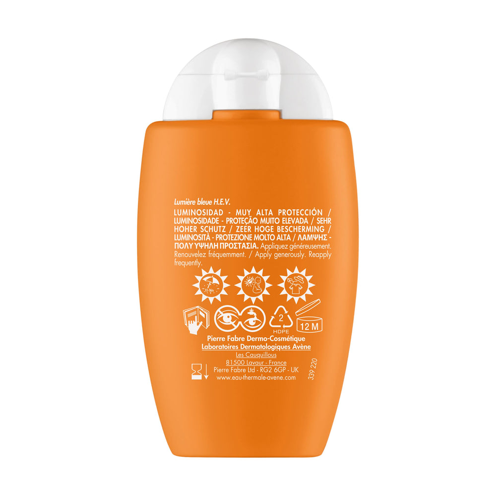 Avène Ultra Fluid Radiance SPF50+ 50ml — application technique