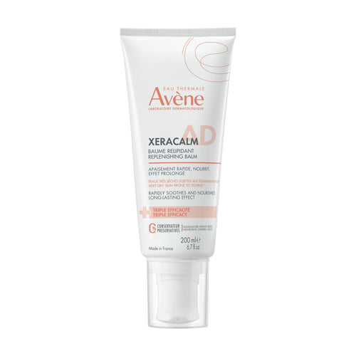 Avène XeraCalm A.D. Lipid-Replenishing Balm 200ml — intensive emollient for eczema-prone skin