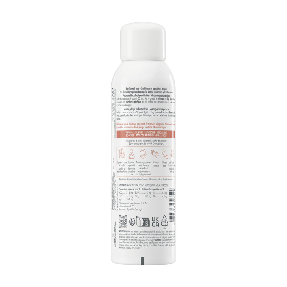 Avène Thermal Spring Water Spray 150ml — application technique