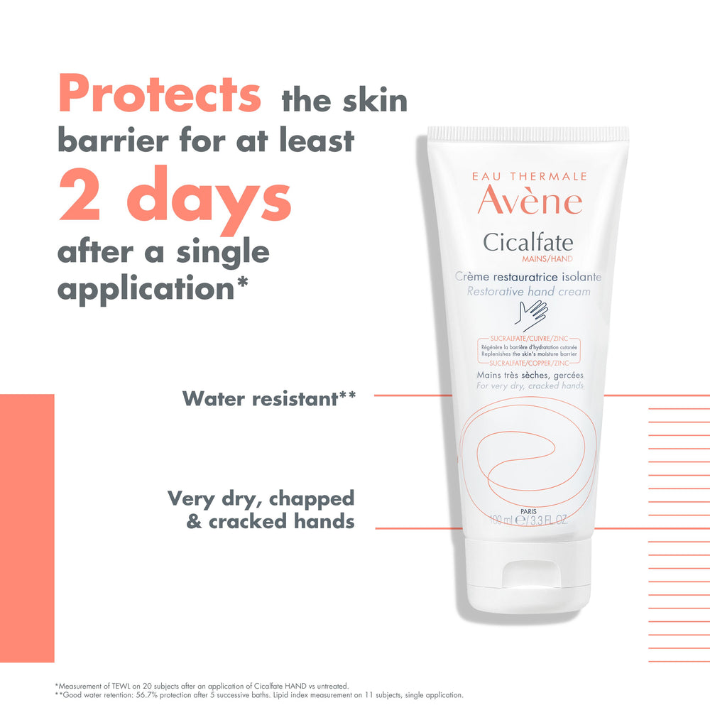 Avène Cicalfate+ Restorative Hand Cream 100ml — key ingredients