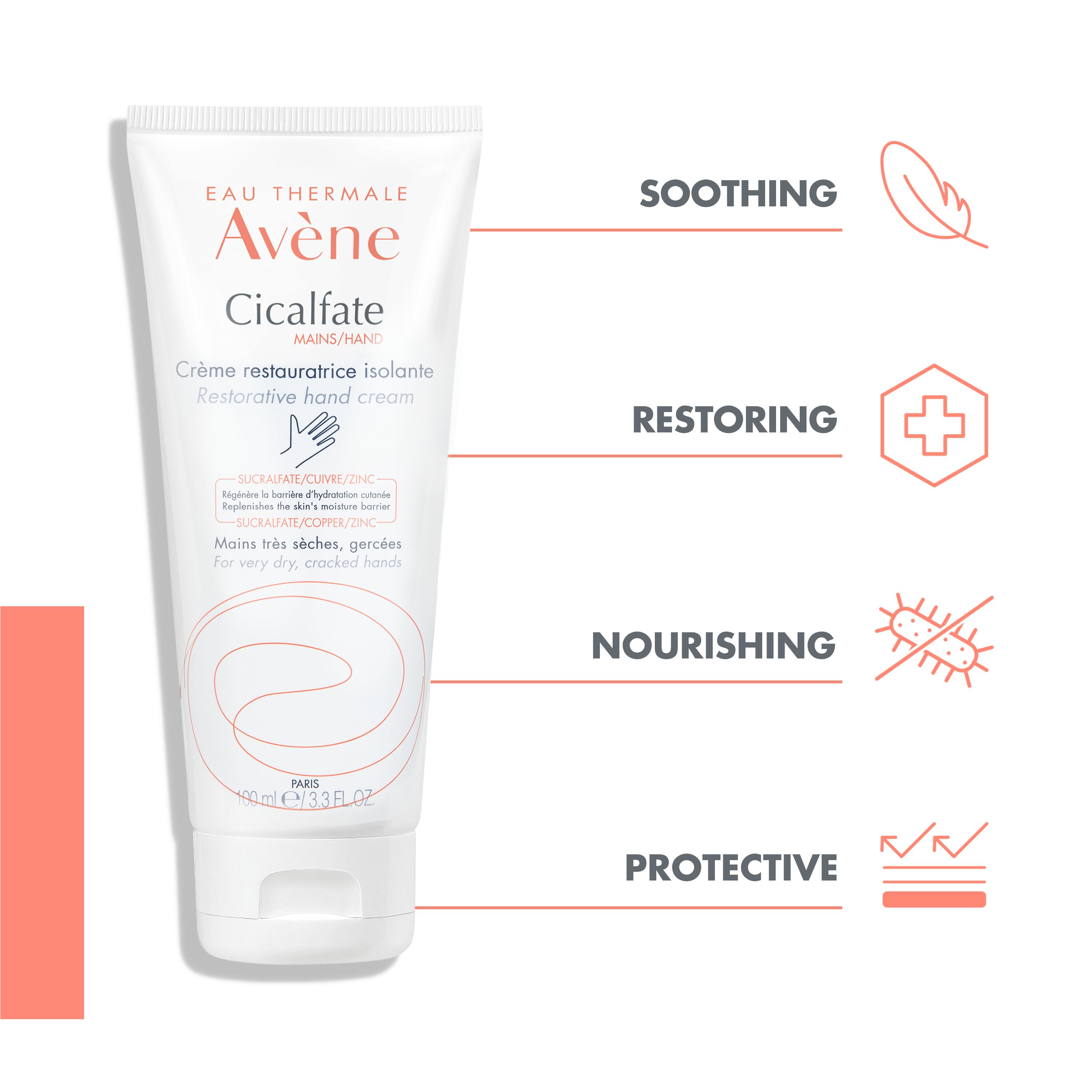 Avène Cicalfate Restorative Hand Cream for Very Dry, Cracked Hands 100 ml