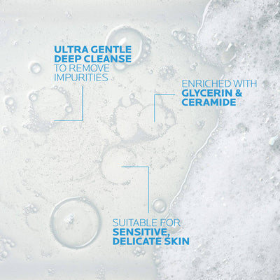 La Roche-Posay Toleriane Foaming Gel Face Cleanser 400ml