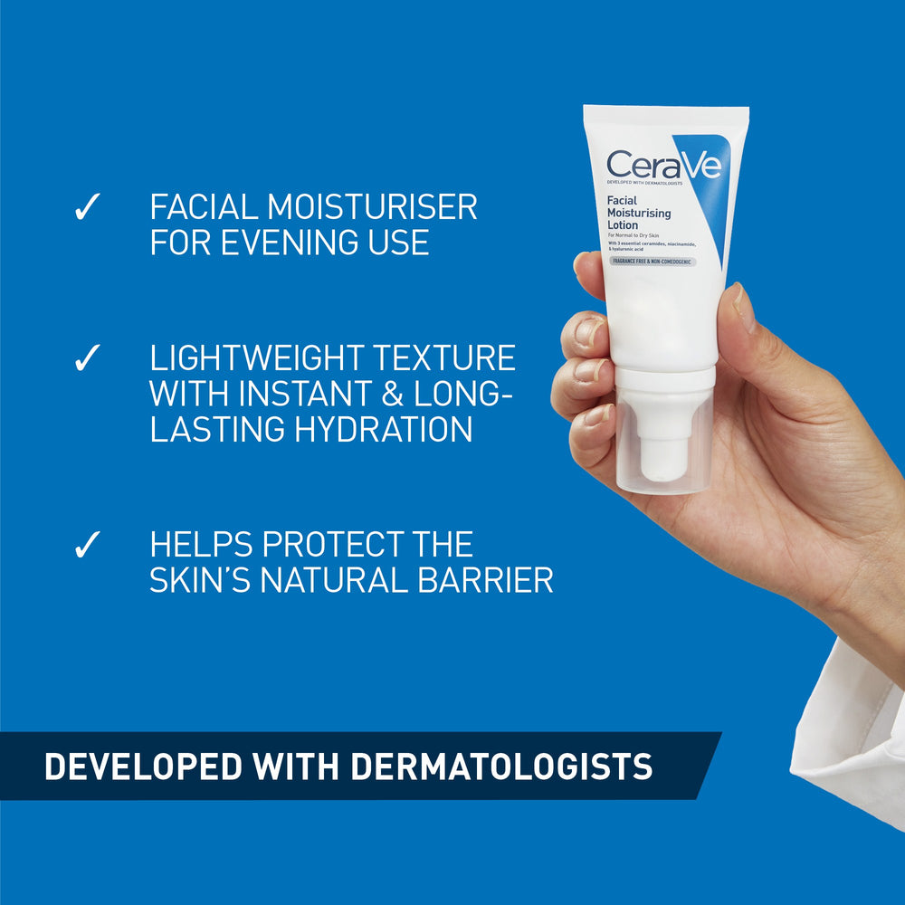 CeraVe PM Facial Moisturiser Night Cream 52ml