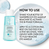Vichy Purete Thermale Waterproof Eye and Lip Makeup Remover 100ml
