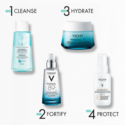 Vichy Purete Thermale Waterproof Eye and Lip Makeup Remover 100ml