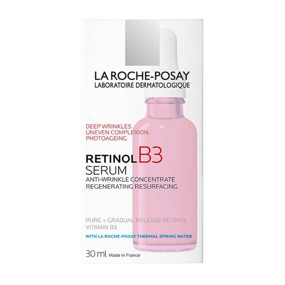 La Roche-Posay Retinol B3 Anti-wrinkle Anti-Ageing Serum With Retinol And Vitamin B3 Suitable For Sensitive Skin 30ml