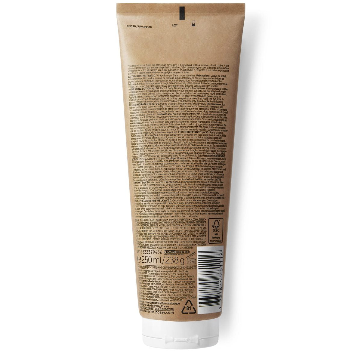 La Roche-Posay Anthelios SPF30 Milk 250ml