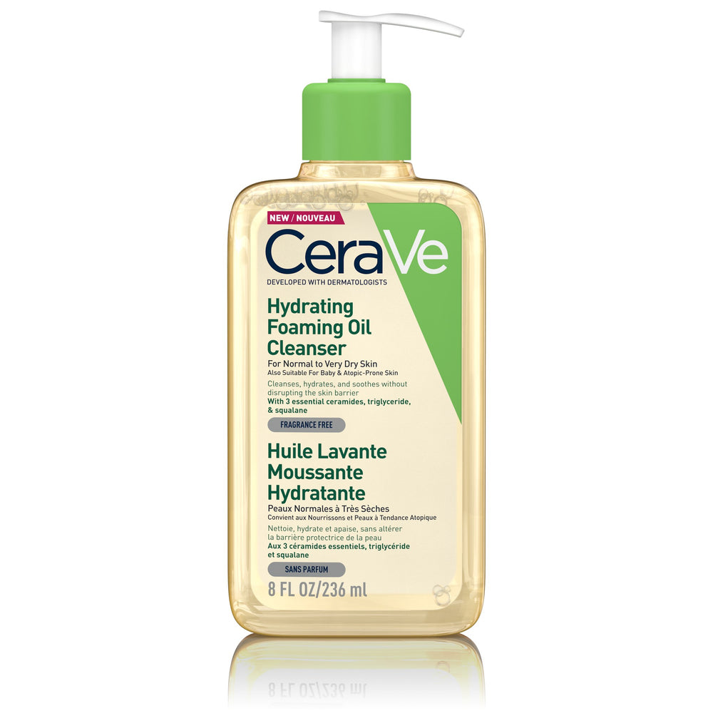 CeraVe Hydrating Foaming Oil Cleanser 236ml Squalane