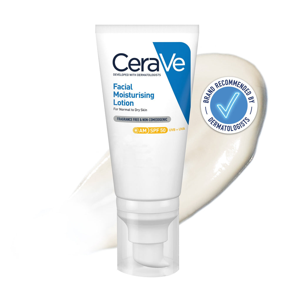CeraVe AM Facial Moisturising Lotion SPF 50 52ml