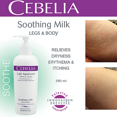 Cebelia Soothing Milk Legs & Body 290ml