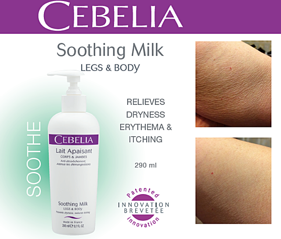 Cebelia Soothing Milk Legs & Body 290ml Cebelia