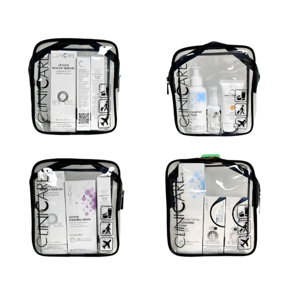 ClinicCare Clear Travel Toiletry Bag