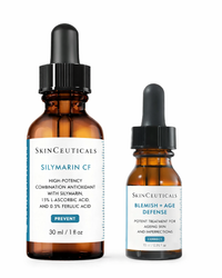 SkinCeuticals Silymarin CF 30ml + Free Blemish + Age Defense 15ml Bundle