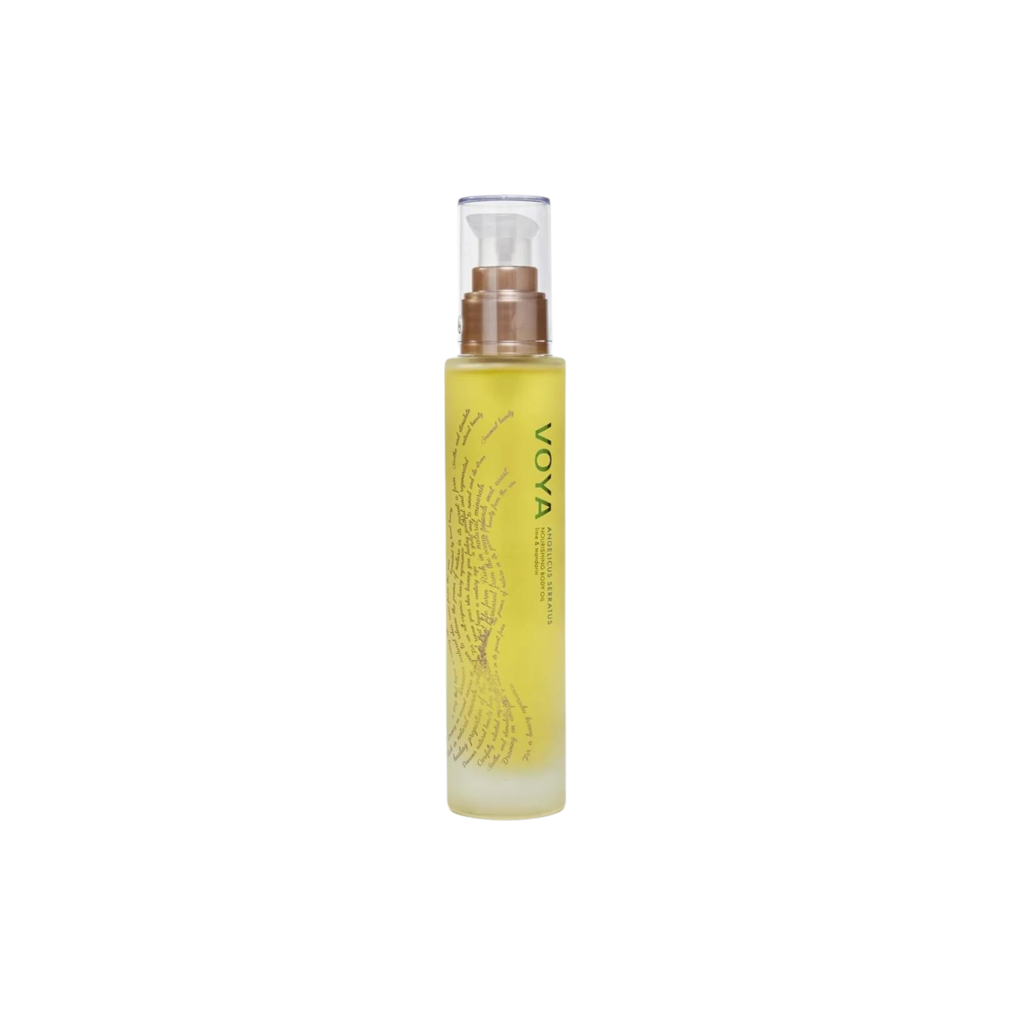 VOYA Angelicus Serratus Body Oil Lime & Mandarin 100ml