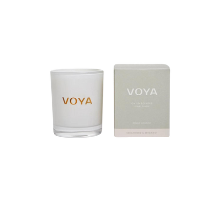 Voya Oh So Scented Luxury Candle Cedarwood  & Bergamot