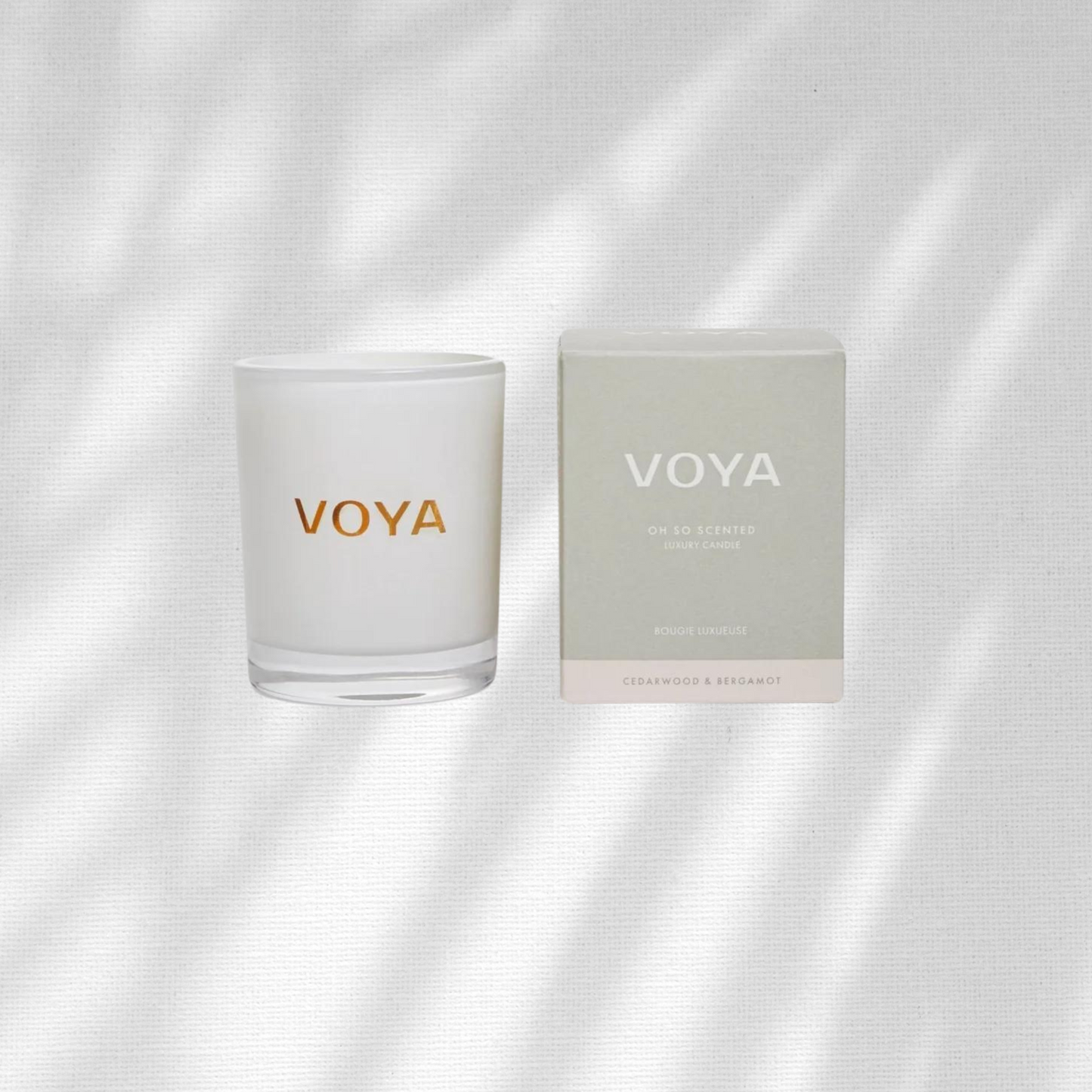 Voya Oh So Scented Luxury Candle Cedarwood  & Bergamot