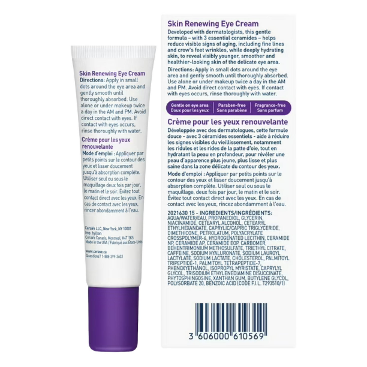 CeraVe Skin Renewing Eye Cream 15ml