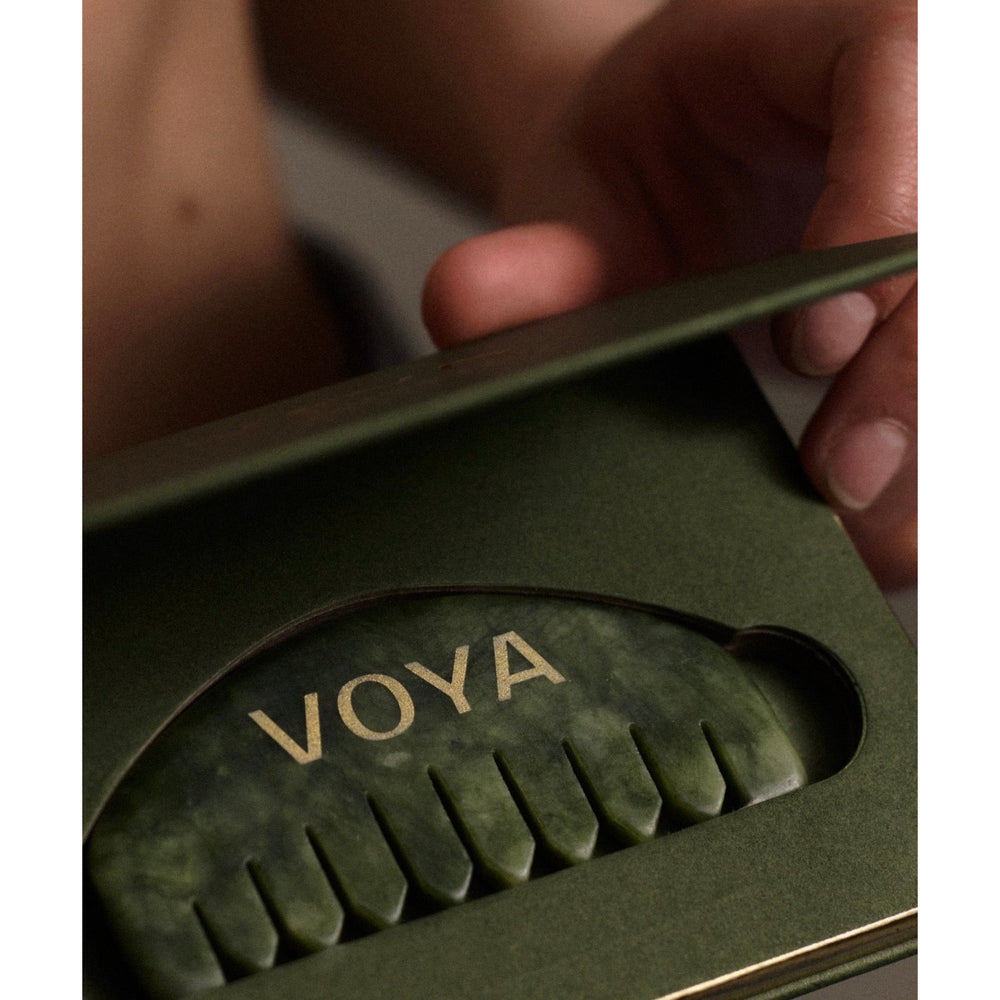 Voya Resurge Jade Gua Sha Comb
