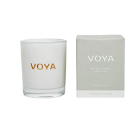 VOYA Coconut & Jasmine Luxury Scented Candle 20cl VOYA