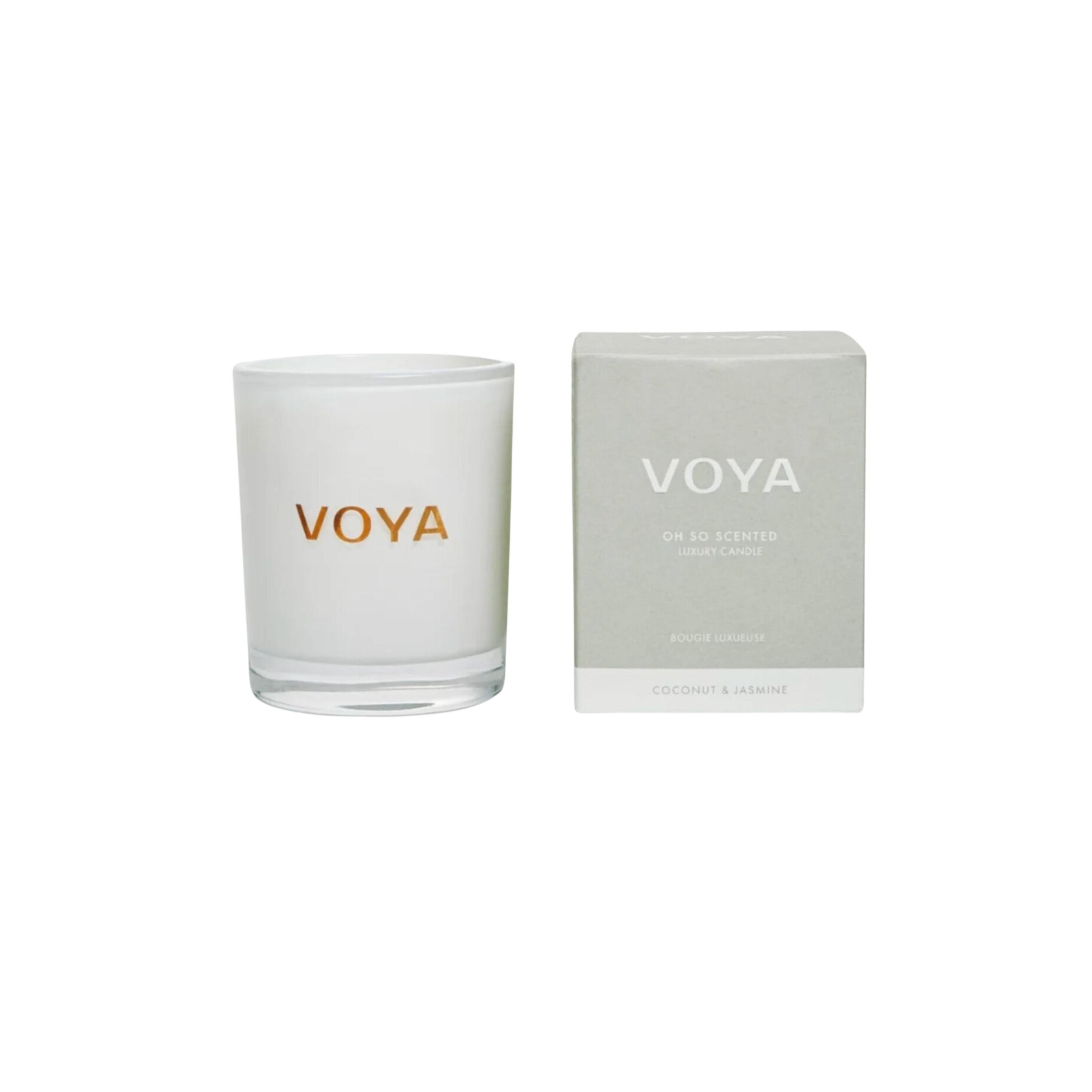 VOYA Coconut & Jasmine Luxury Scented Candle