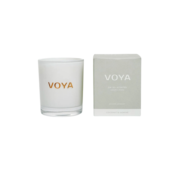 VOYA Coconut & Jasmine Luxury Scented Candle