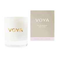 VOYA Oh So Scented Candle Lavender Rose and Chamomile VOYA