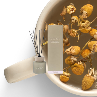 VOYA Oh So Scented Reed Diffuser Lavender Rose & Chamomile 100ml