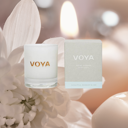 VOYA EUCALYPTUS, ROMARIN ET LIME | BOUGIE PARFUMÉE DE LUXE