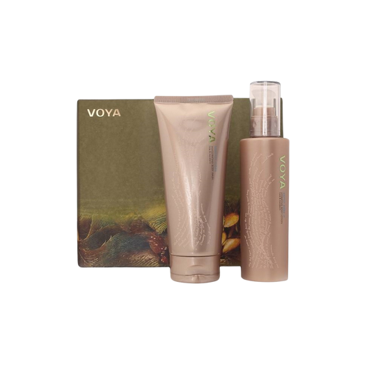 VOYA COFFRET CADEAU POUR LE CORPS LE FAIT EN DOUCEUR, SQUEAKY CLEAN 2 x 200ml