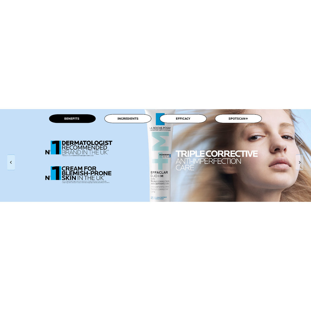 La Roche-Posay Effaclar Duo+M Anti-Blemish Corrective Gel Moisturiser 40ml