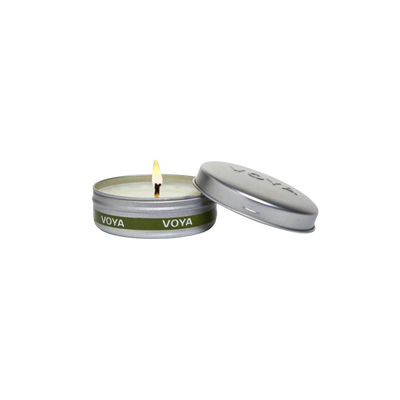 VOYA African Lime & Clove Mini Travel Candle