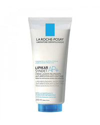 La Roche-Posay Lipikar Syndet AP+ cream tube on a white background