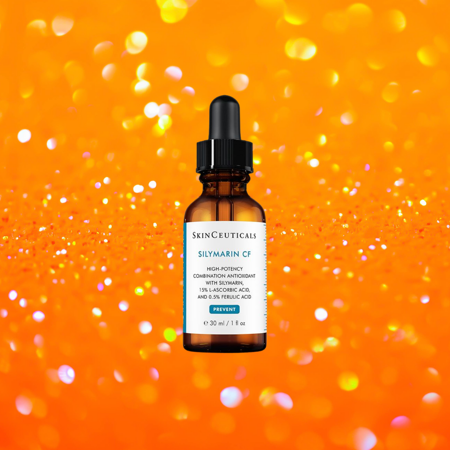 SILYMARIN CF VITAMIN C ANTIOXIDANT SERUM FÜR FETTIGE, ZU UNREINHEITEN NEIGENDE HAUT 30ML