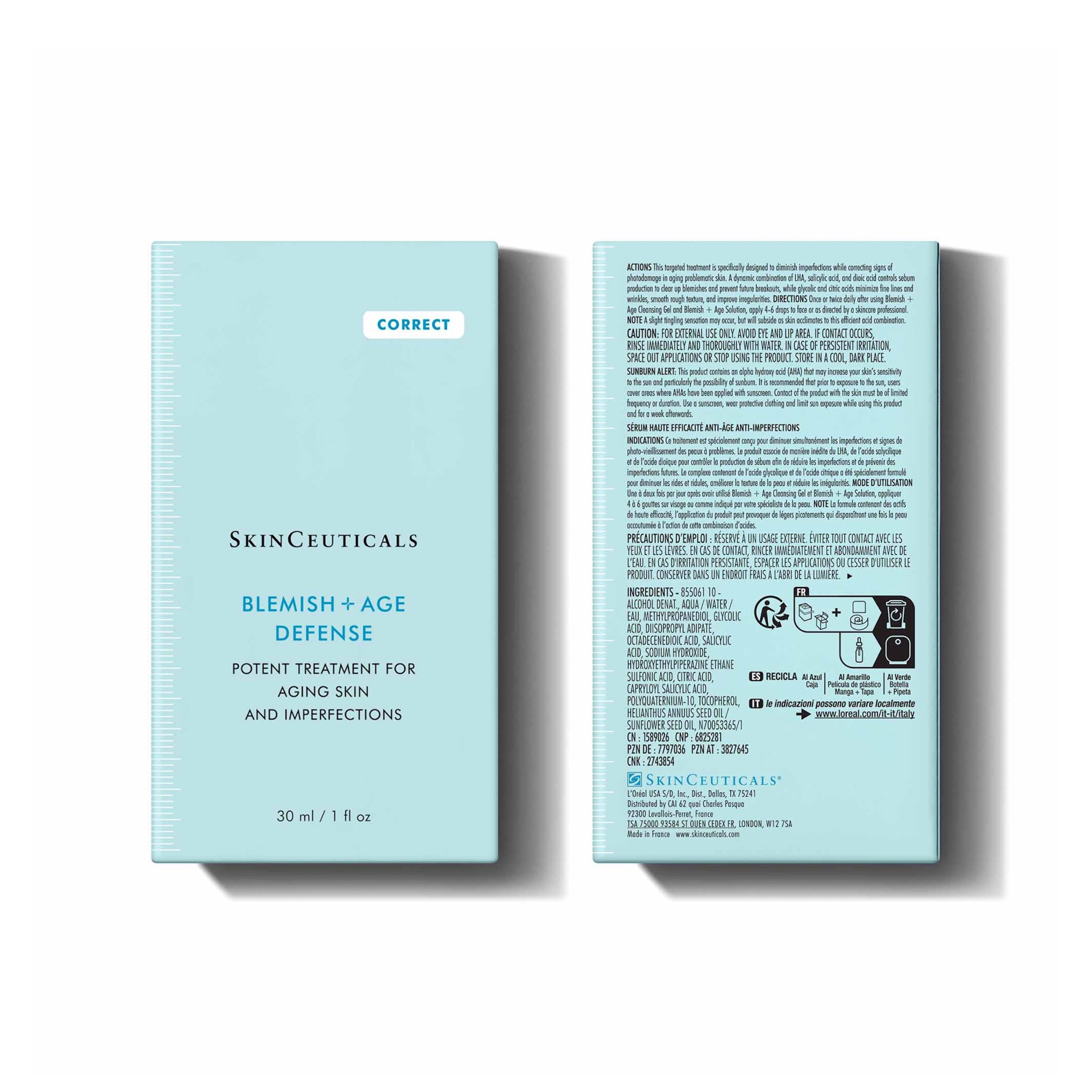 SkinCeuticals Blemish + Age Defense 30ml Blemish-Prone Skin SkinCeuticals