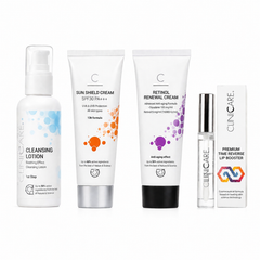 ClinicCare Cleanse Protect Renew +  Lip Booster Bundle