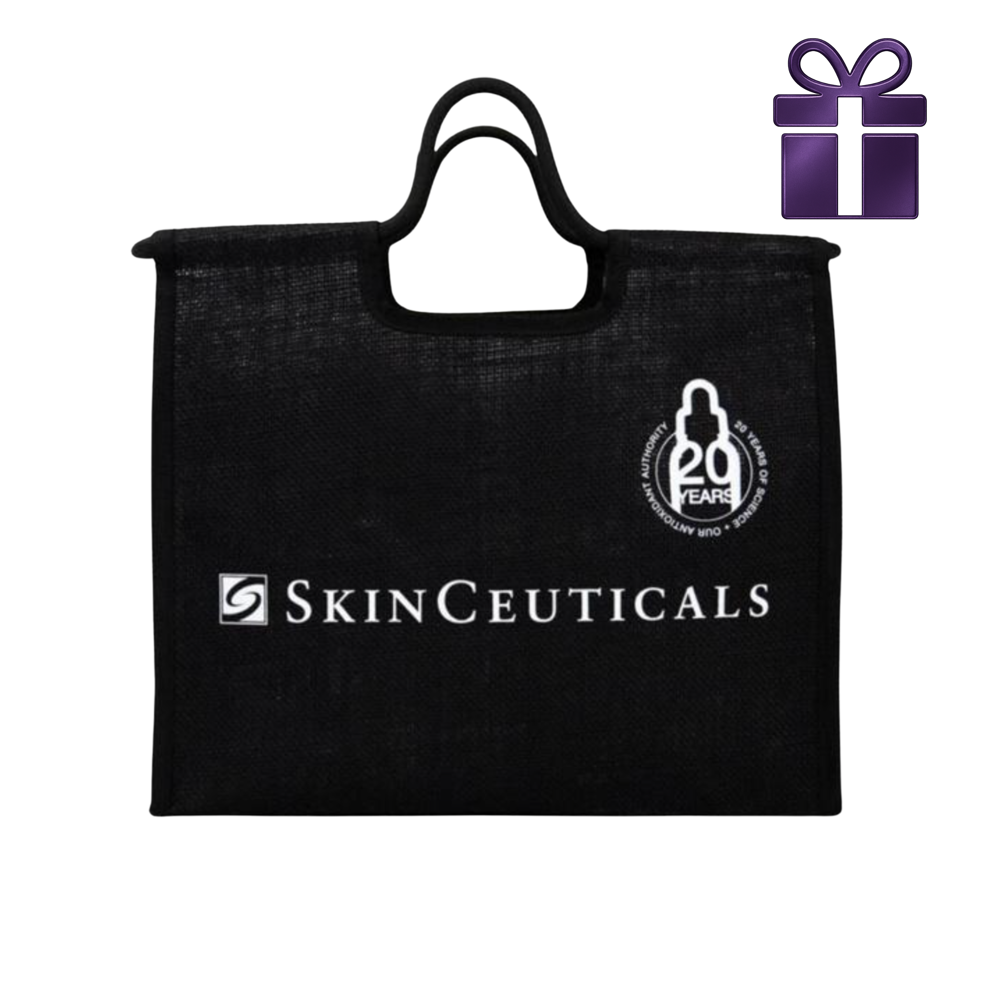 SkinCeuticals Christmas Cracker Bundle Silymarin CF 30ml + Blemish + Age Defense 15ml + Large Limited Edition Tote Bag
