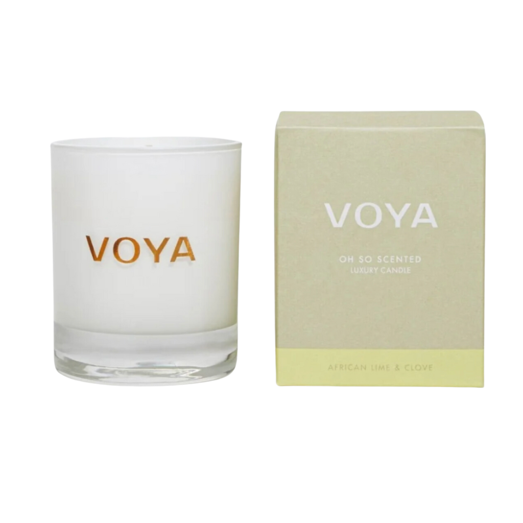 VOYA African Lime & Clove Luxury Scented Candle 20cl VOYA