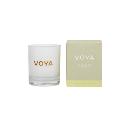 Voya Oh So Scented Luxury Candle African Lime & Clove