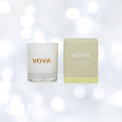 Voya Oh So Scented Luxury Candle African Lime & Clove