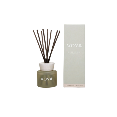 VOYA Oh So Scented Reed Diffuser Cedarwood & Bergamot 100ml