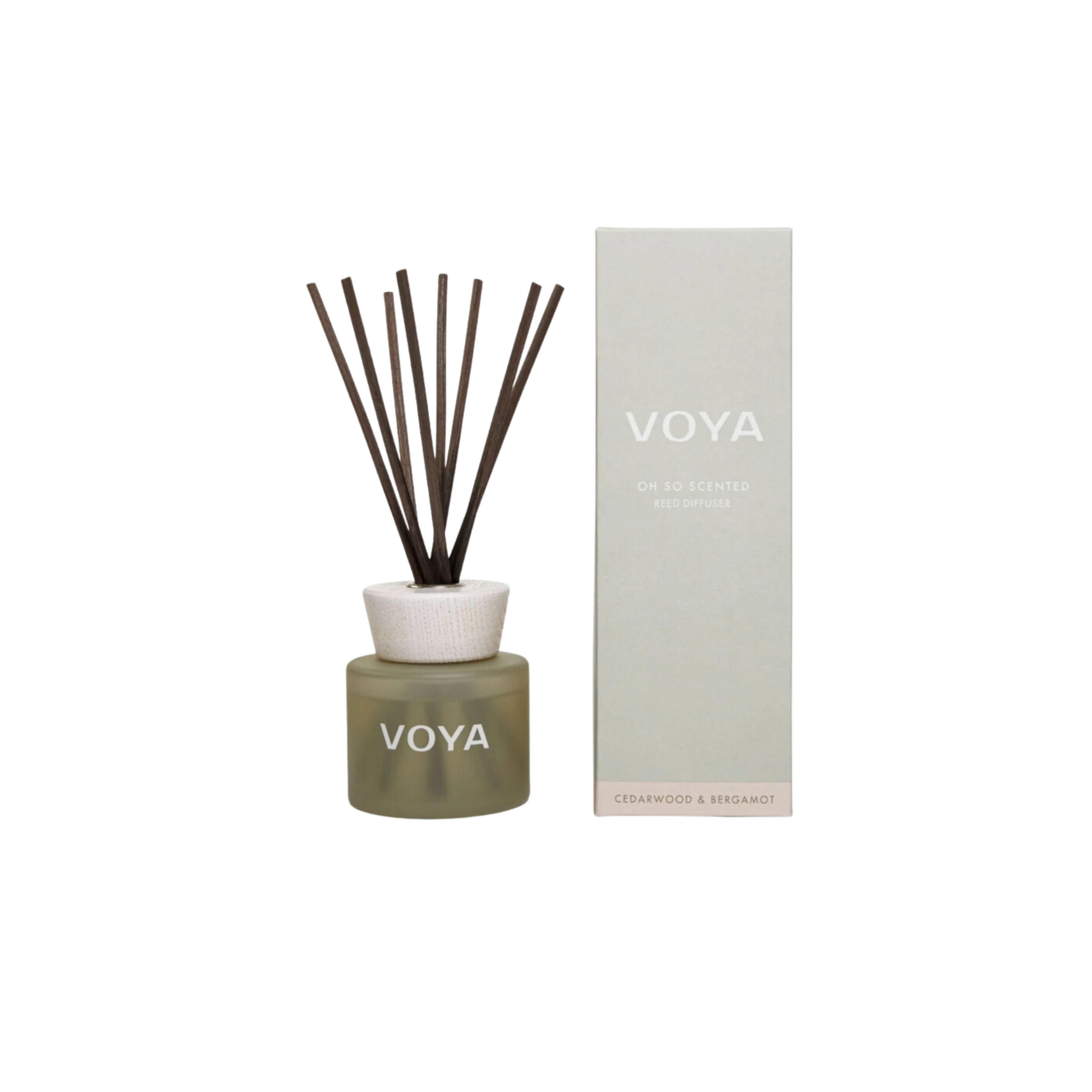 VOYA Oh So Scented Reed Diffuser Cedarwood & Bergamot 100ml