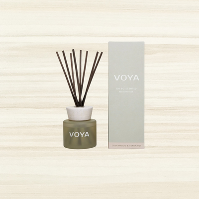 VOYA Oh So Scented Reed Diffuser Cedarwood & Bergamot 100ml