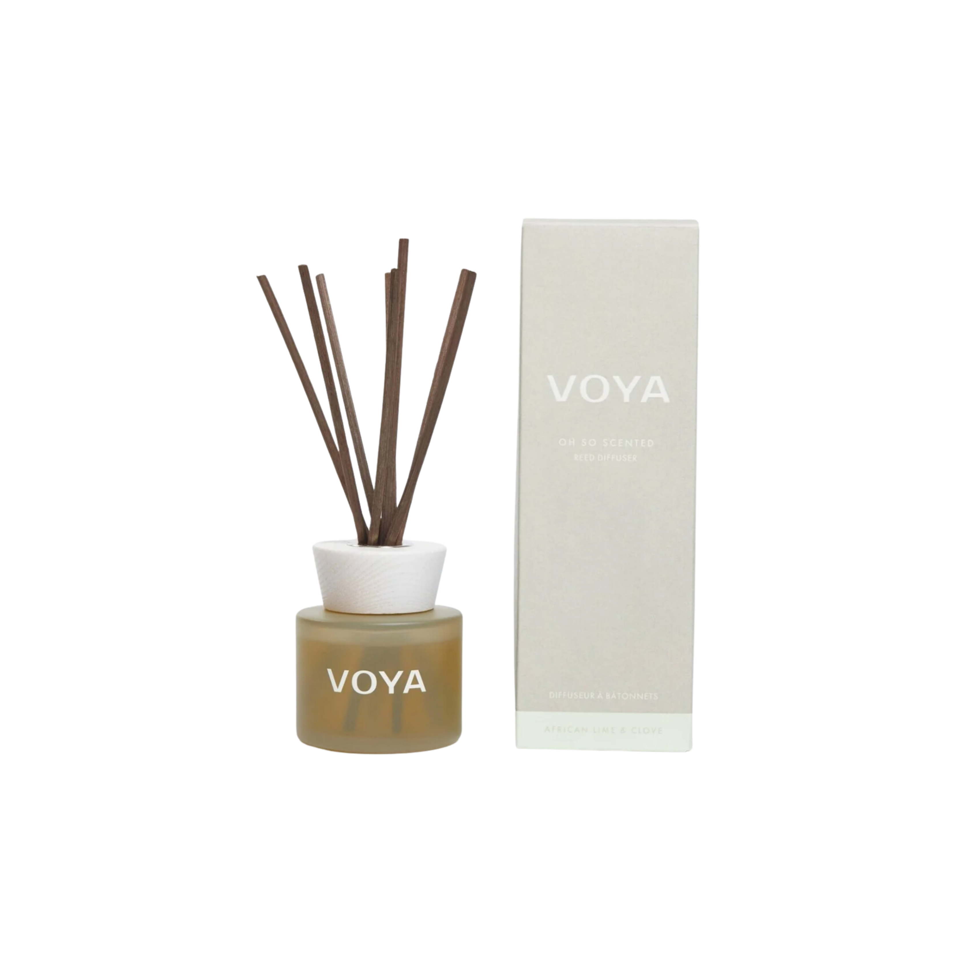 VOYA Oh So Scented Reed Diffuser African Lime & Clove 100ml