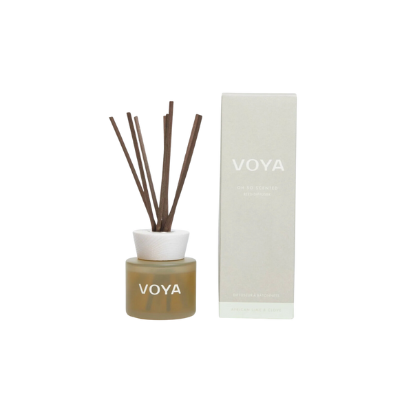 VOYA Oh So Scented Reed Diffuser African Lime & Clove 100ml