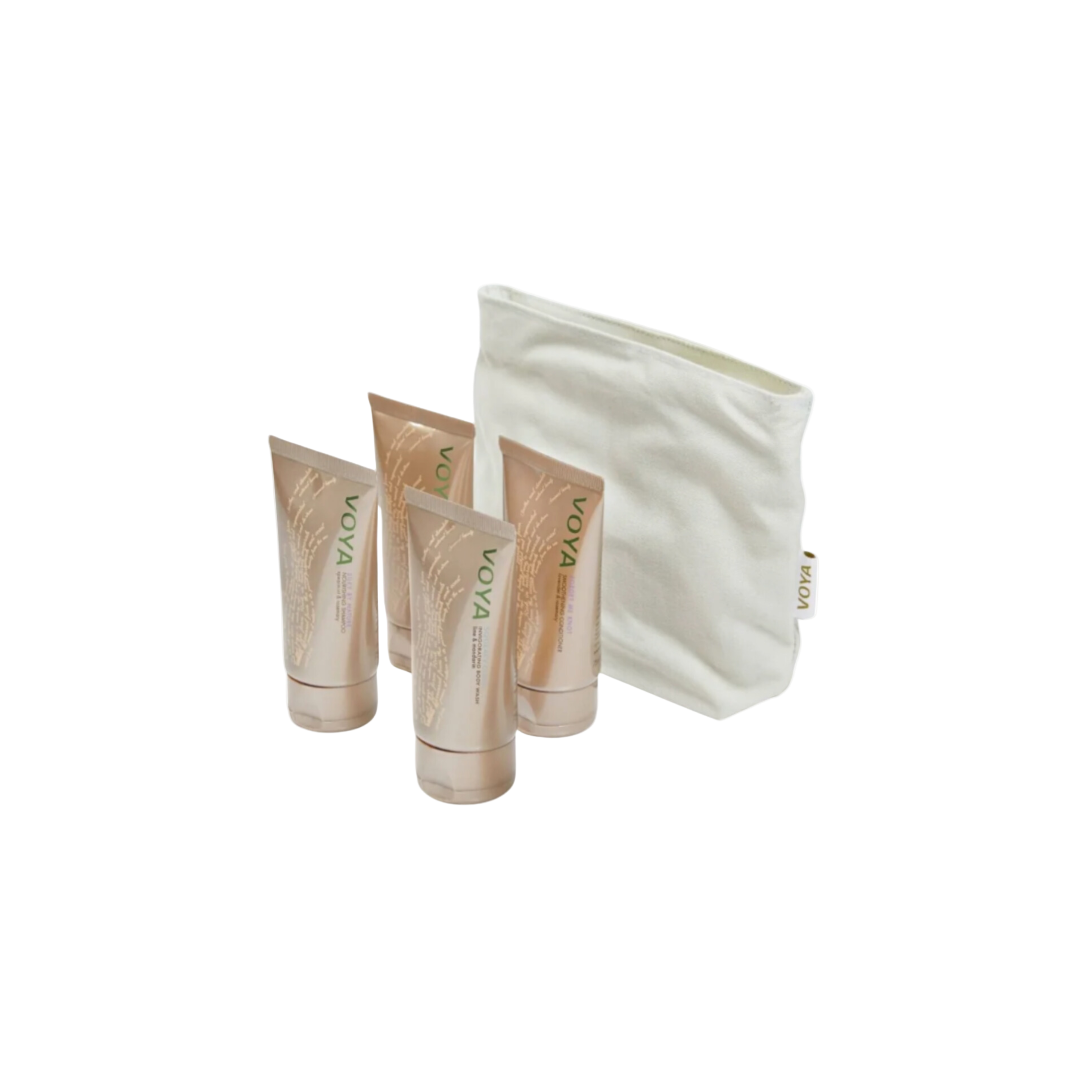 VOYA Organic Voyager Body & Hair Travel Set