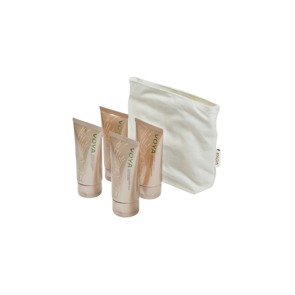 VOYA Organic Voyager Body & Hair Travel Set