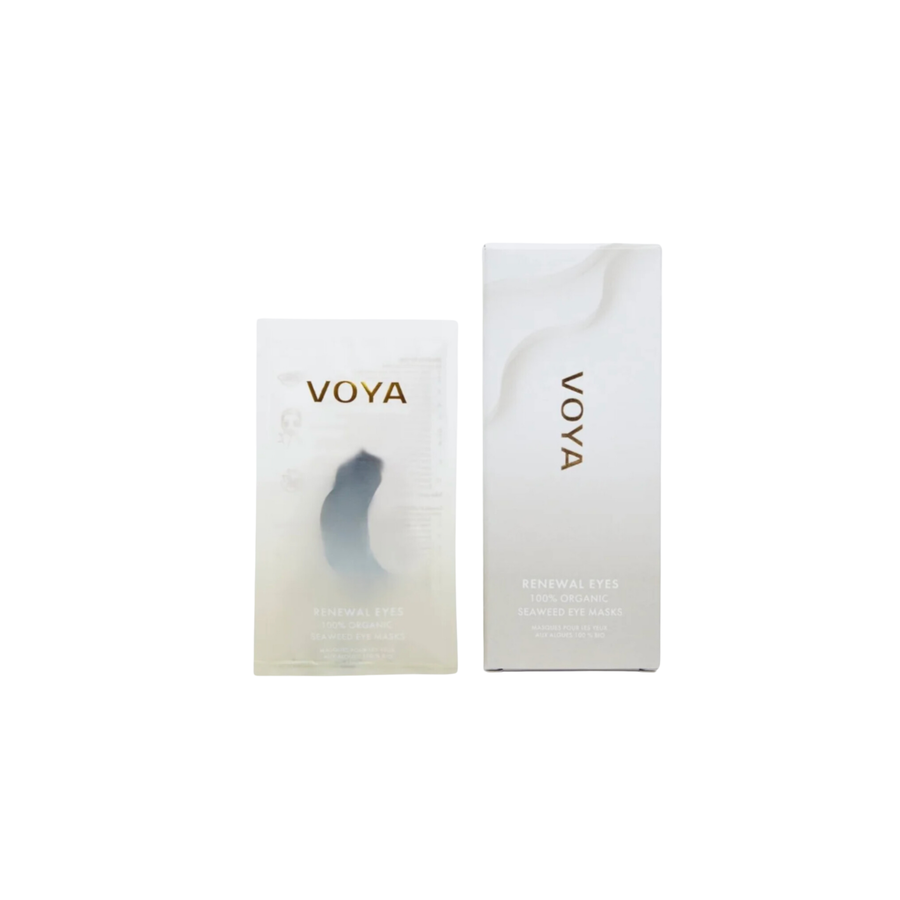 VOYA Renewal Eyes 100% Organic Seaweed Eye Masks x4 pairs