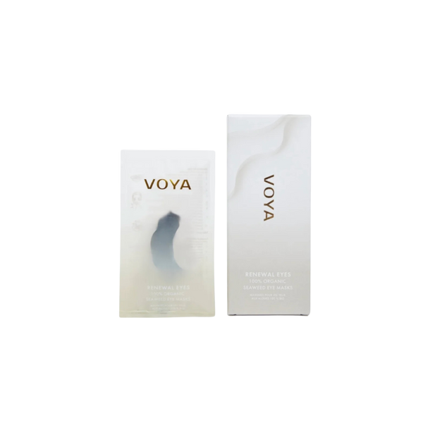 VOYA Renewal Eyes 100% Organic Seaweed Eye Masks x4 pairs
